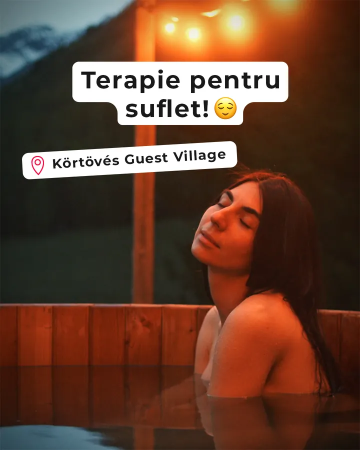 Vendégház dézsa élmény hirdetés kreatív